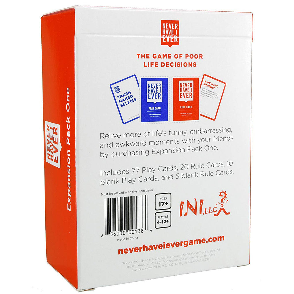 Never Have I Ever Expansion Pack One - Board Games - 2