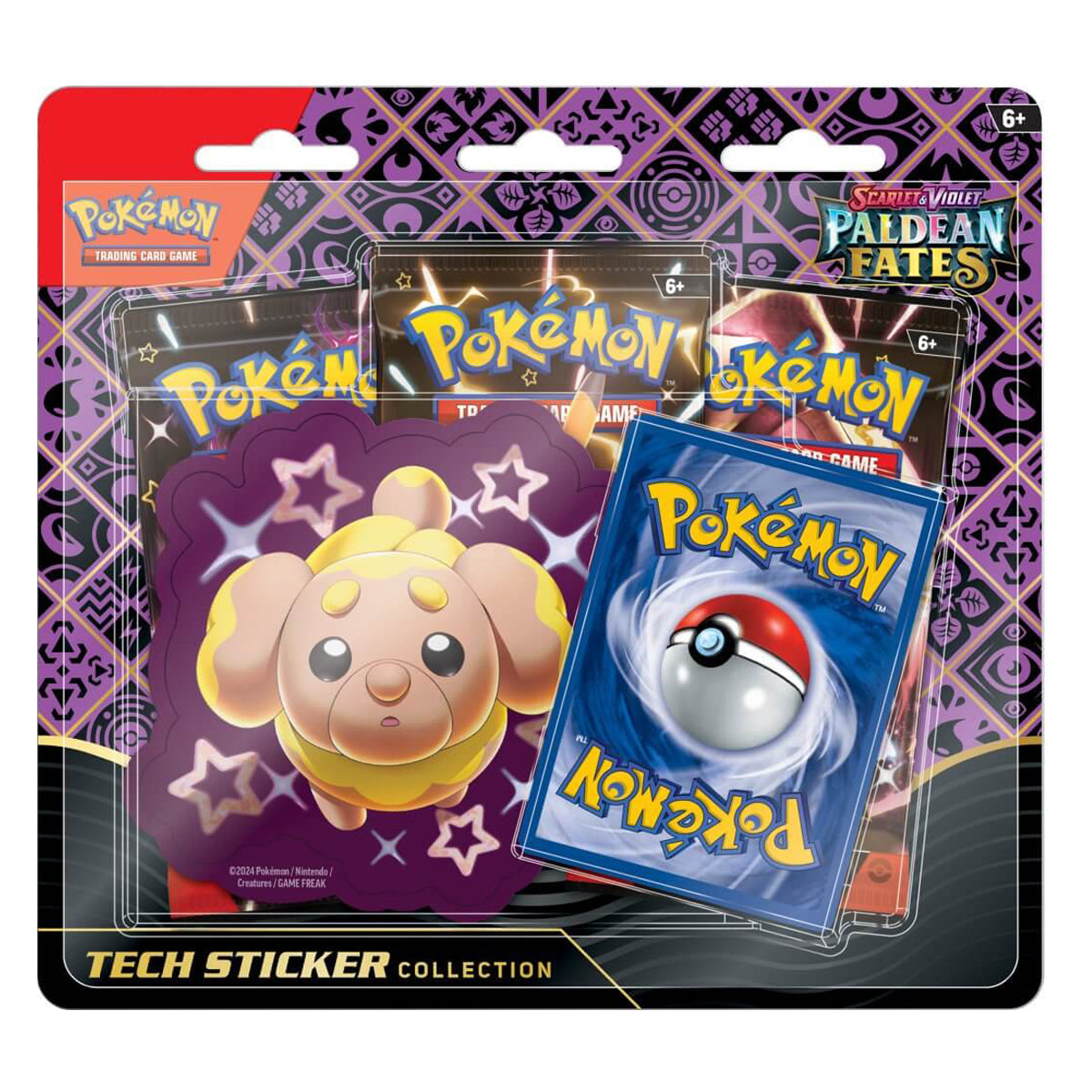 Scarlet & Violet Paldean Fates Tech Sticker Blisters (Set of 3) POKEMON TCG - Trading Card Games - 2