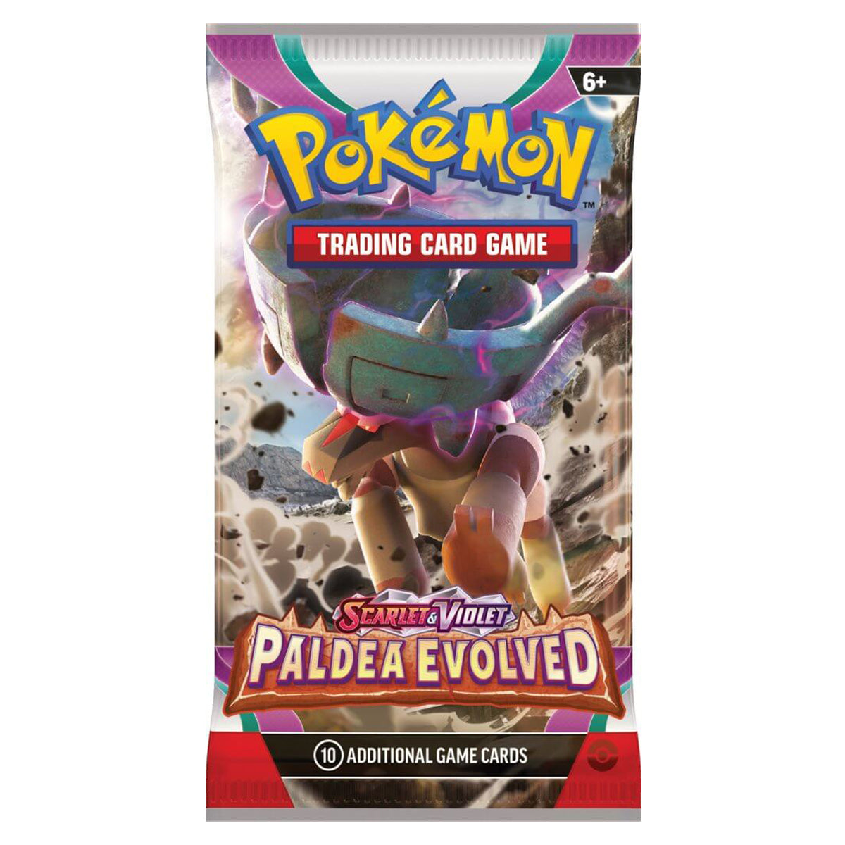 POKEMON TCG Scarlet & Violet Paldea Evolved Single Booster Pack - Trading Card Games - 2