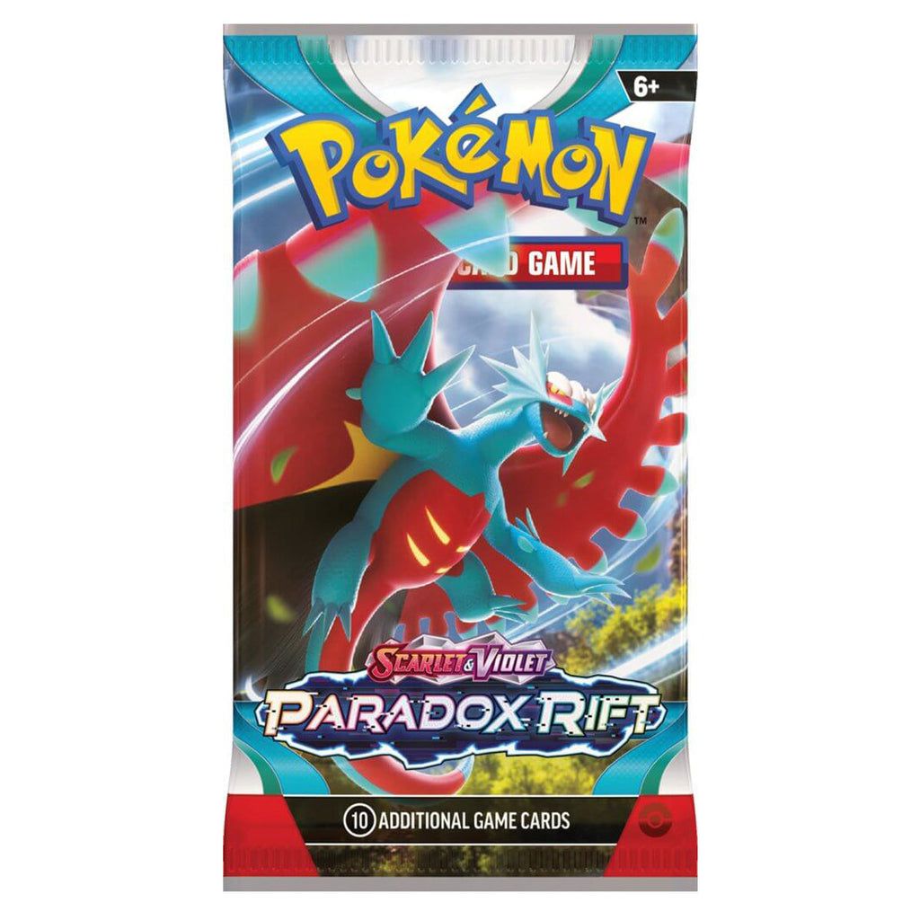 POKEMON TCG Scarlet & Violet Paradox Rift Single Booster Pack - Trading Card Games - 2