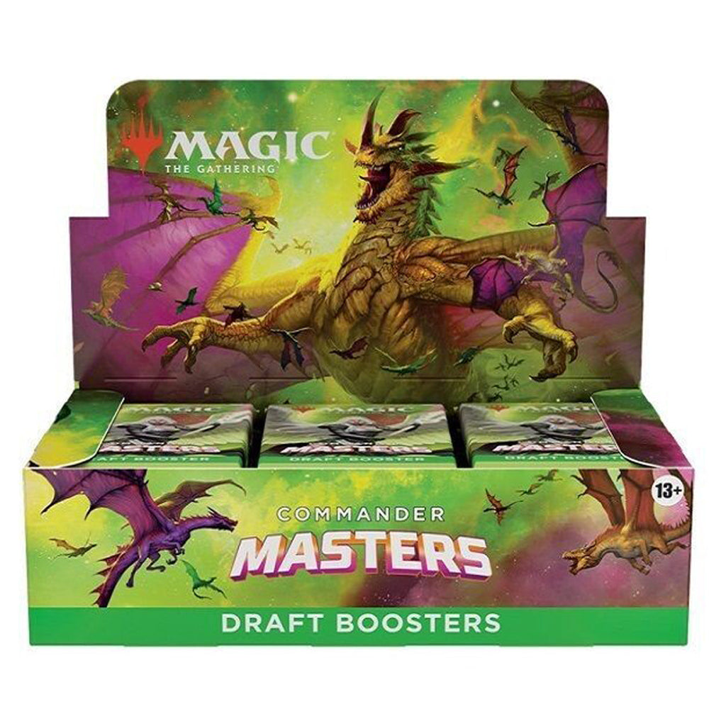 Magic Commander Masters Draft Booster Box - Trading Card Games - 2