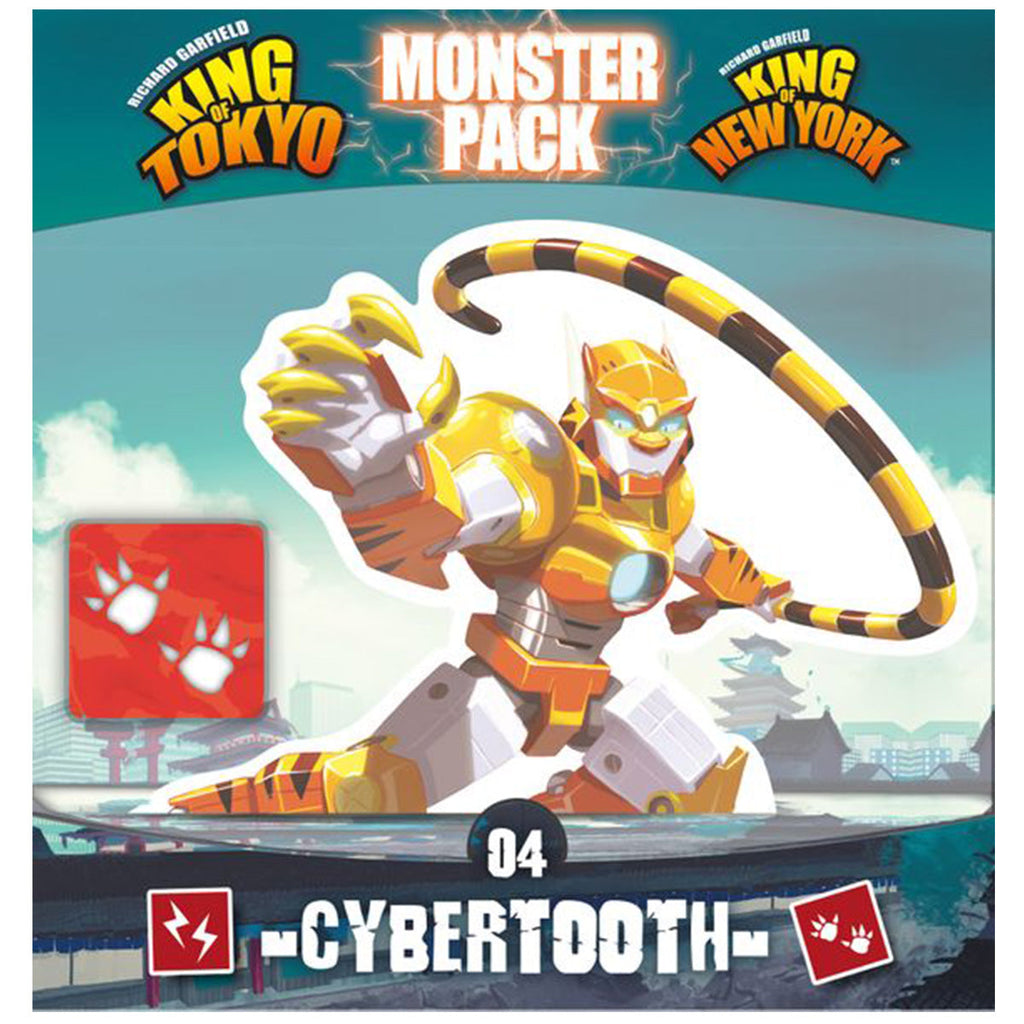 King of Tokyo Cybertooth Monster Pack Expansion - Board Games - 2