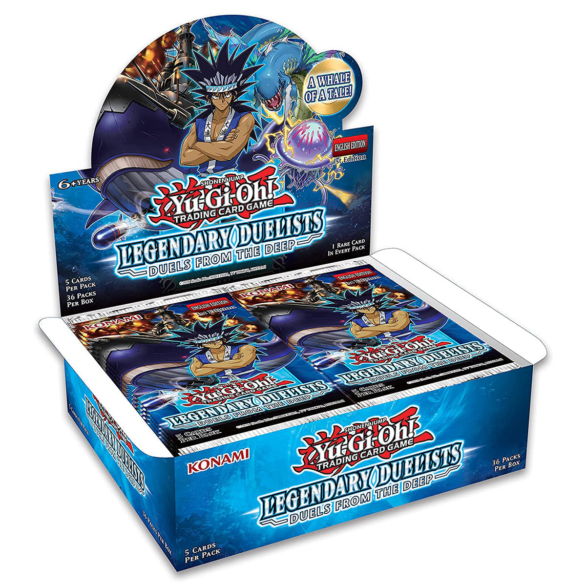 Legendary Duelists 9 Duels from the Deep Booster Box YuGiOh! - Trading Card Games