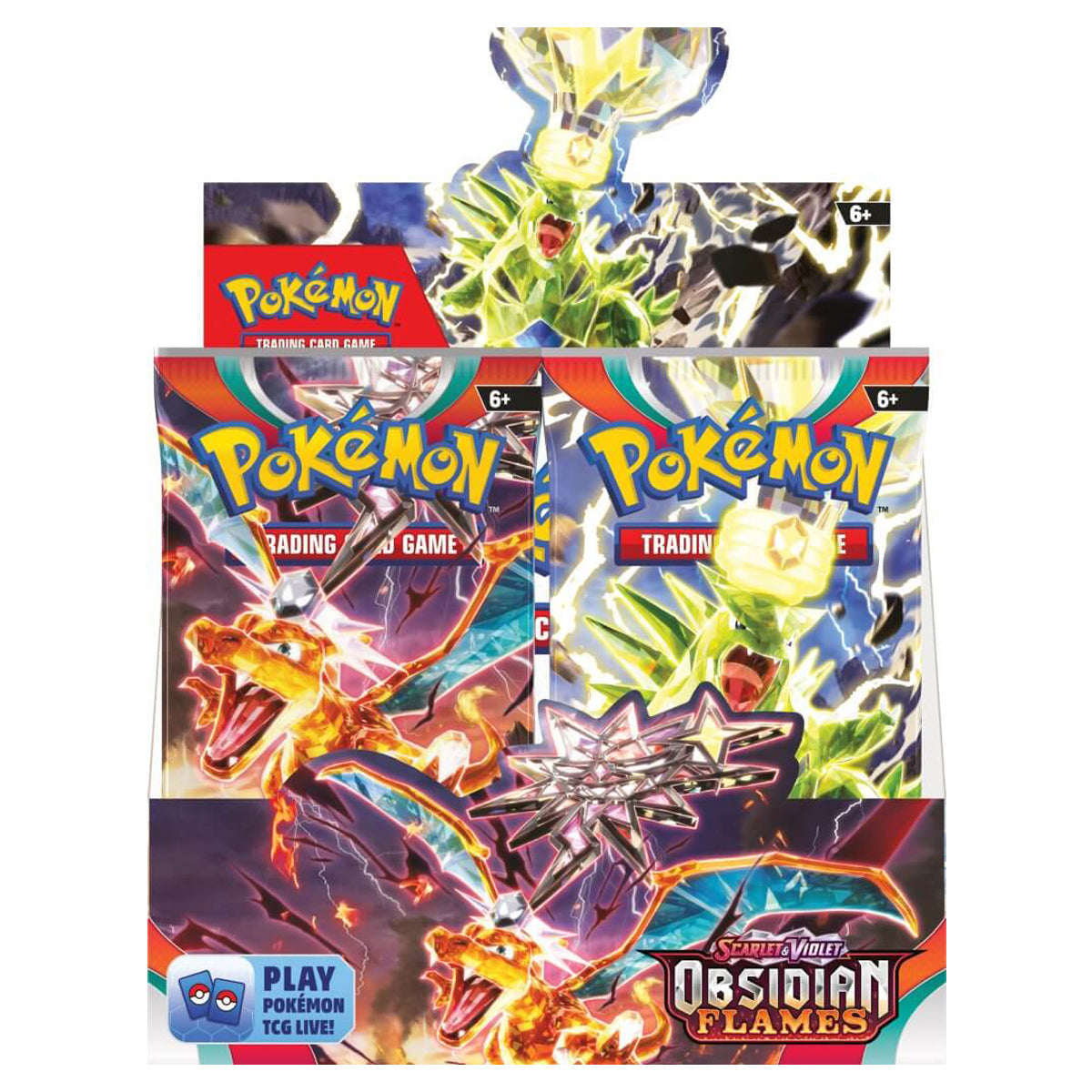 Scarlet & Violet Obsidian Flames Booster Box POKEMON TCG - Trading Card Games - 2