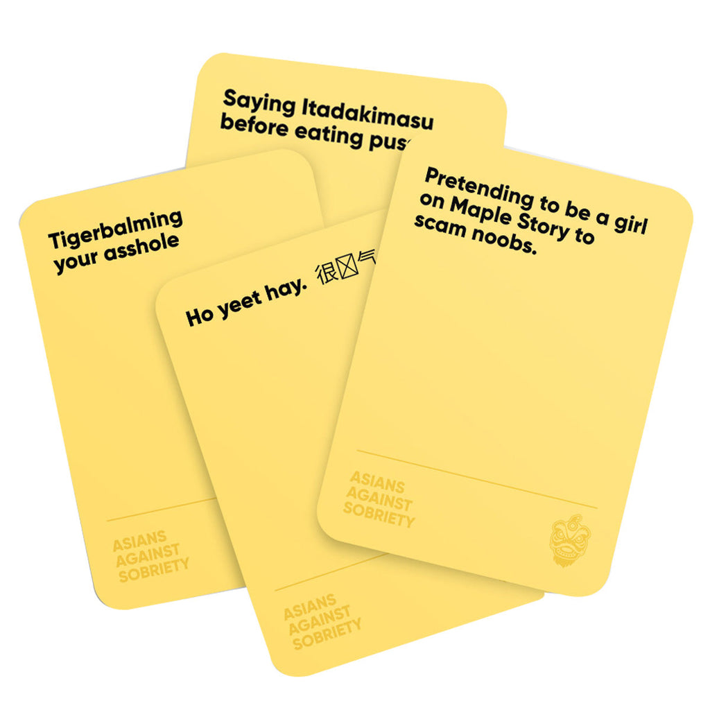 Asians Against Sobriety - Board Games - 2