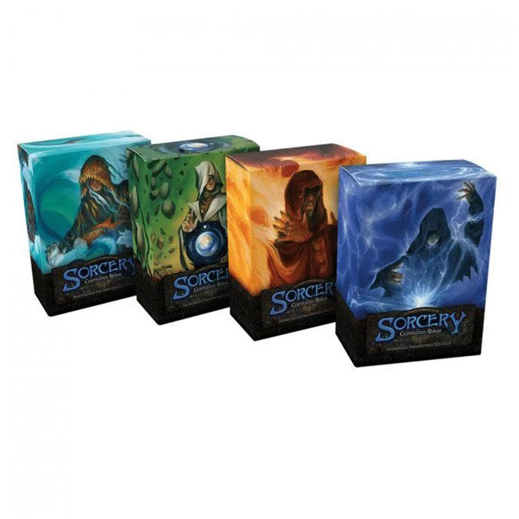 Sorcery TCG Contested Realm Preconstructed Deck Box contains 4 decks - Trading Card Games - 2