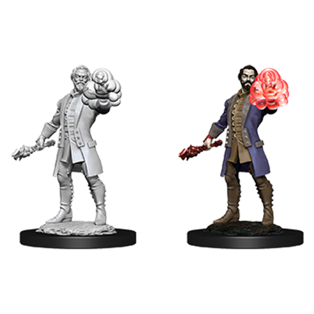 D&D Nolzurs Marvelous Unpainted Miniatures Male Human Warlock - Miniatures - 2