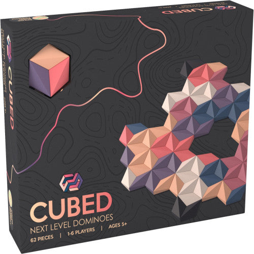 CUBED Next Level Dominoes - Board Games