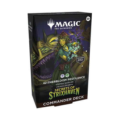 Magic Secrets of Strixhaven Commander Deck (Set of 5) - Trading Card Games - 5