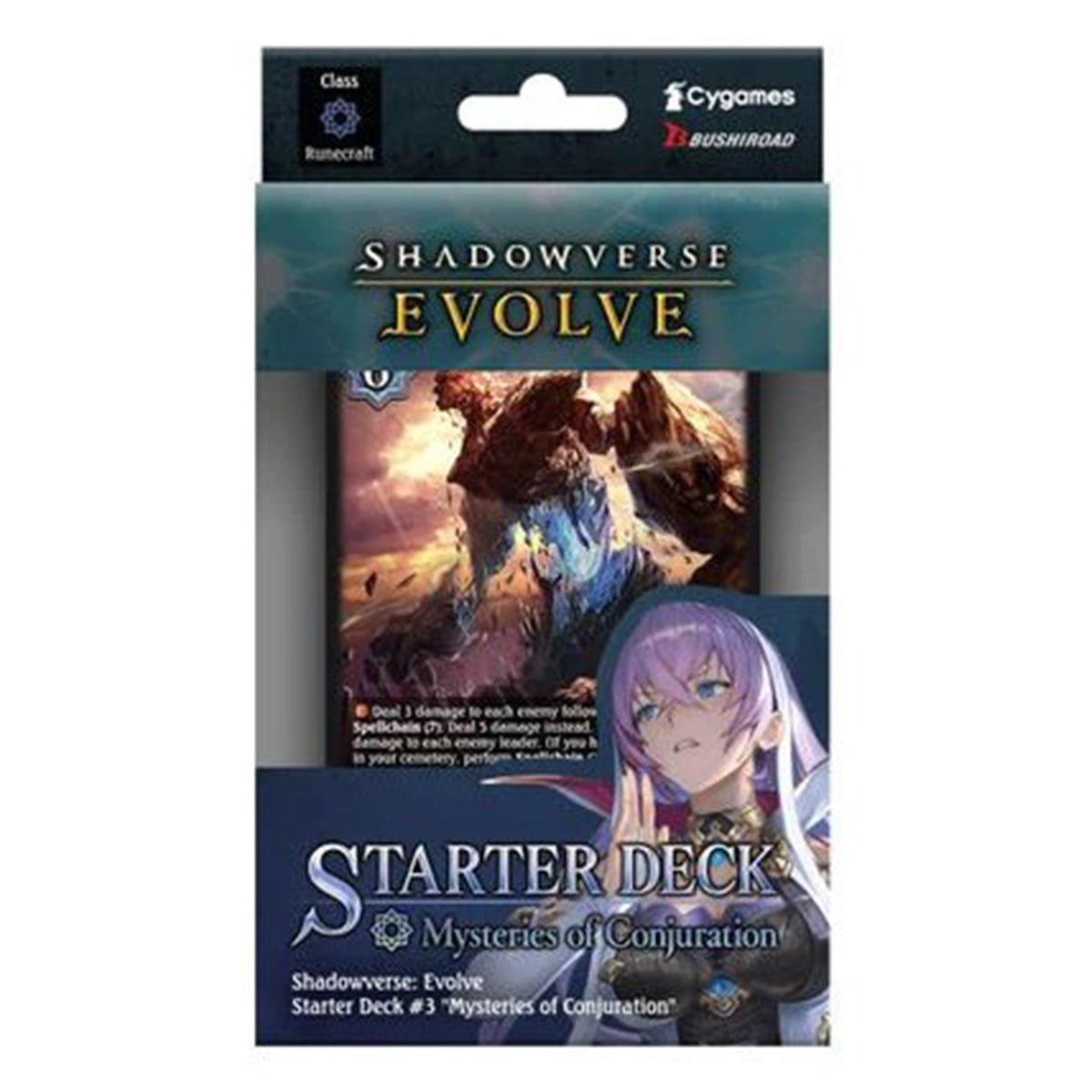 Shadowverse Evolve SD03 Mysteries of Conjuration Starter Deck - Trading Card Games