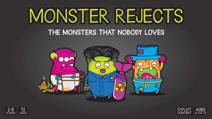 Monster Rejects The Monsters That Nobody Loves - Board Games - 2