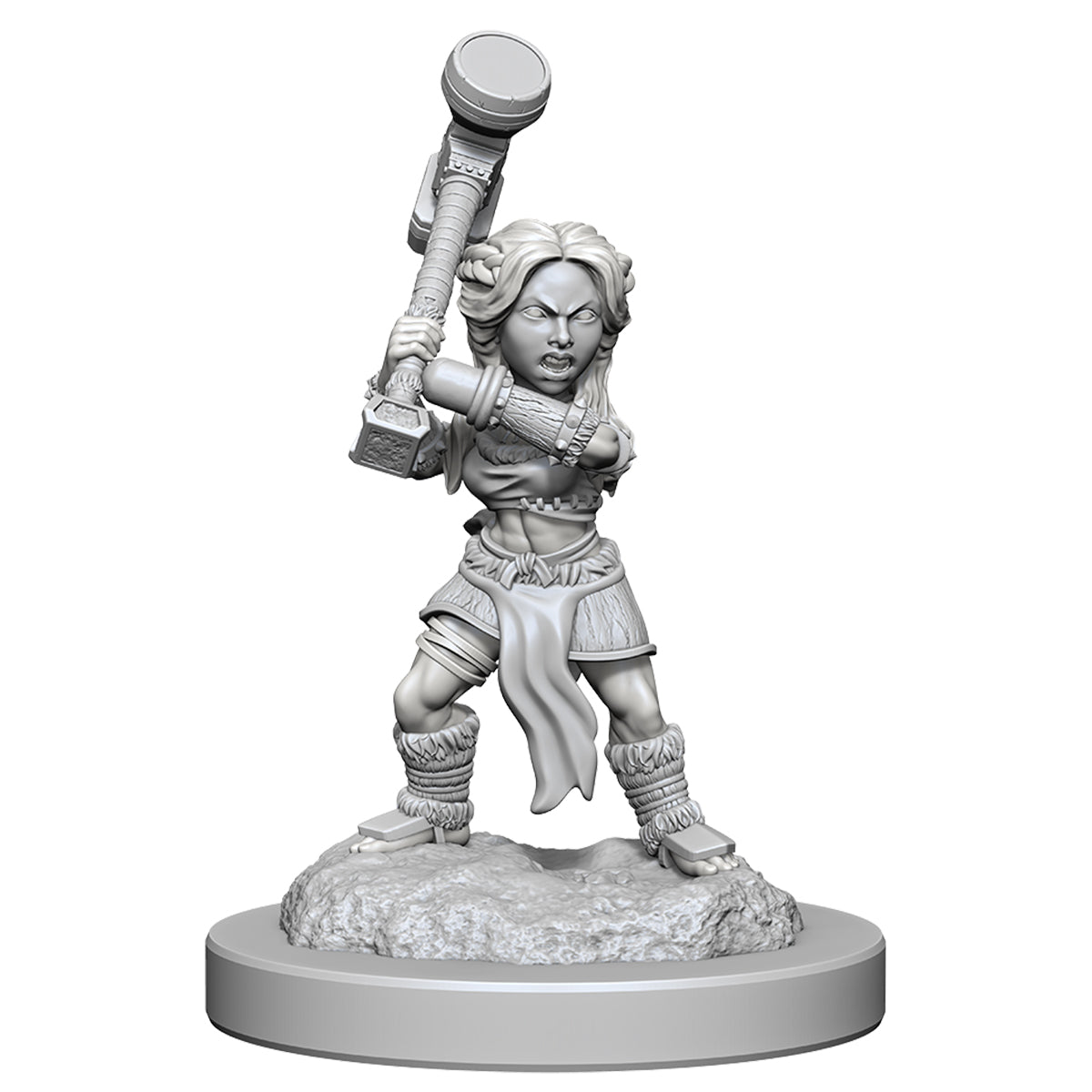 D&D Nolzurs Marvelous Miniatures Halfling Barbarians - Miniatures - 3