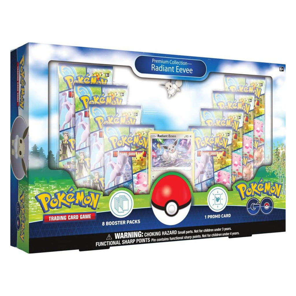 Pokemon GO Premium Collection Radiant Eevee POKEMON TCG - Trading Card Games