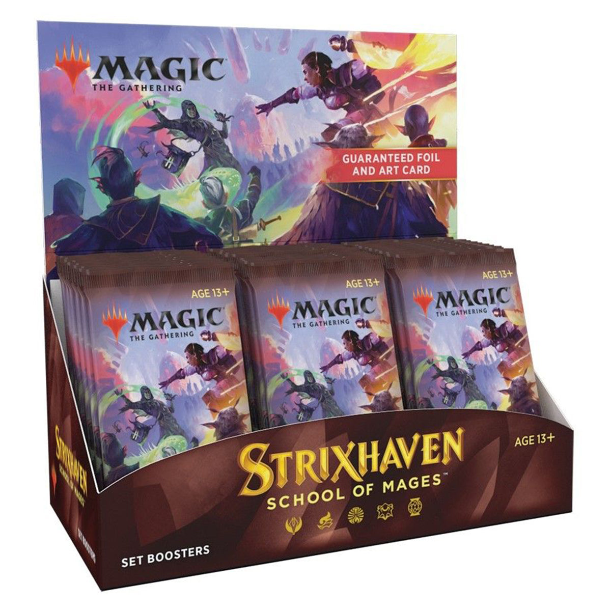 Magic Strixhaven School of Mages Set Booster Box MTG - Trading Card Games