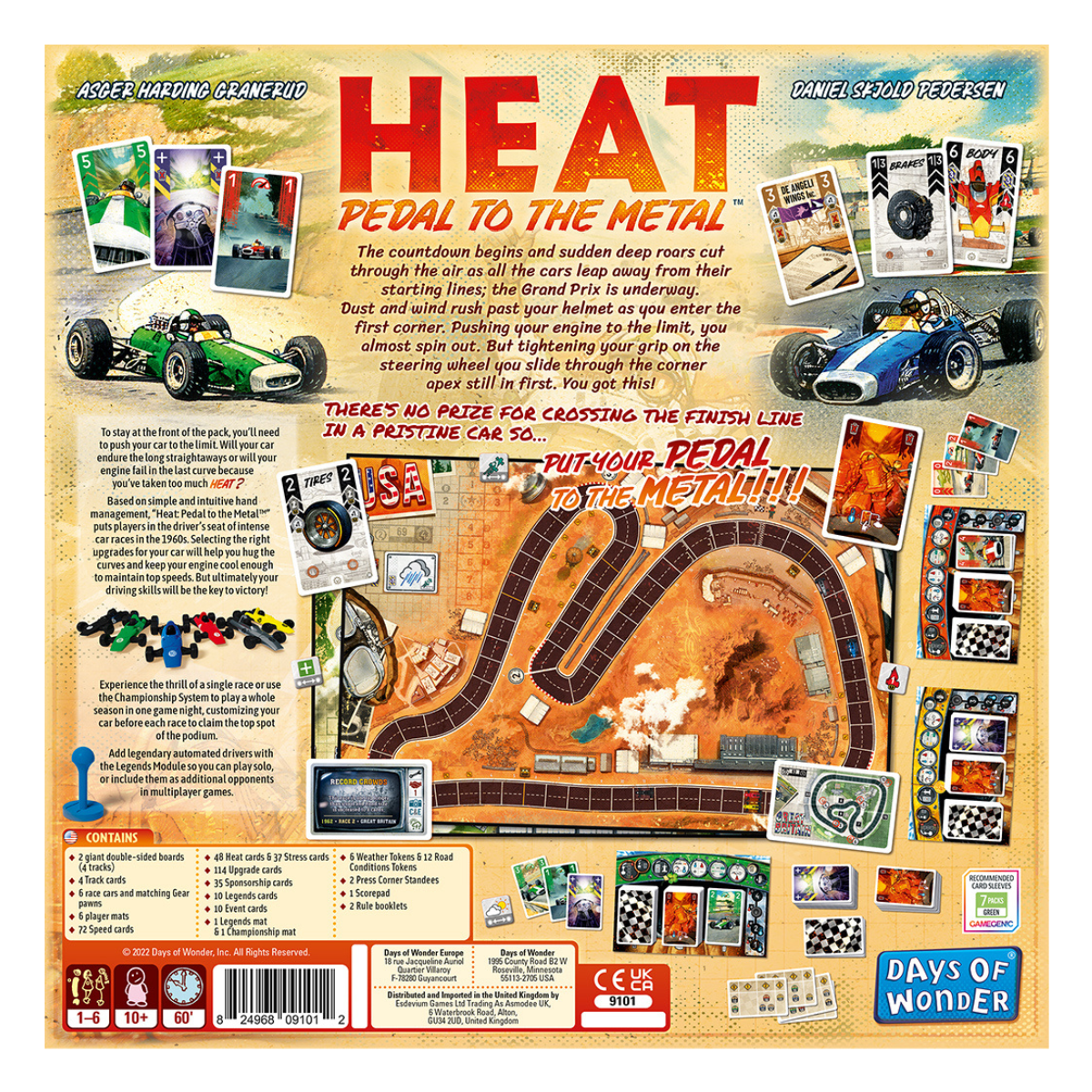 Heat Pedal to the Metal - Board Games - 3