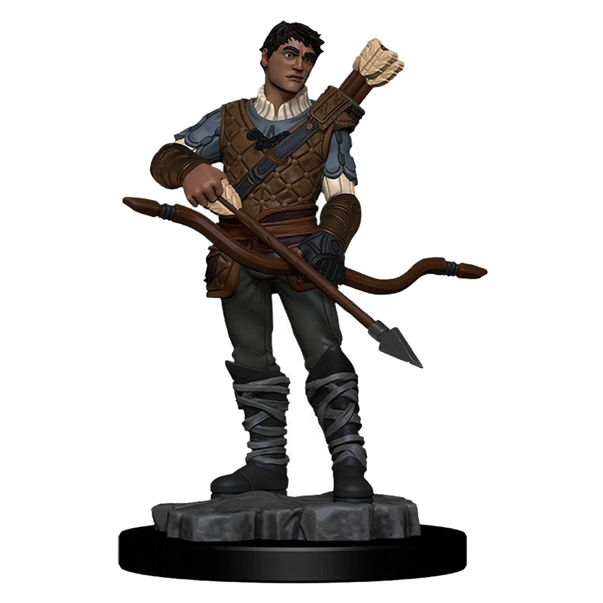 D&D Nolzurs Marvelous Unpainted Miniatures Male Human Ranger - Miniatures - 3