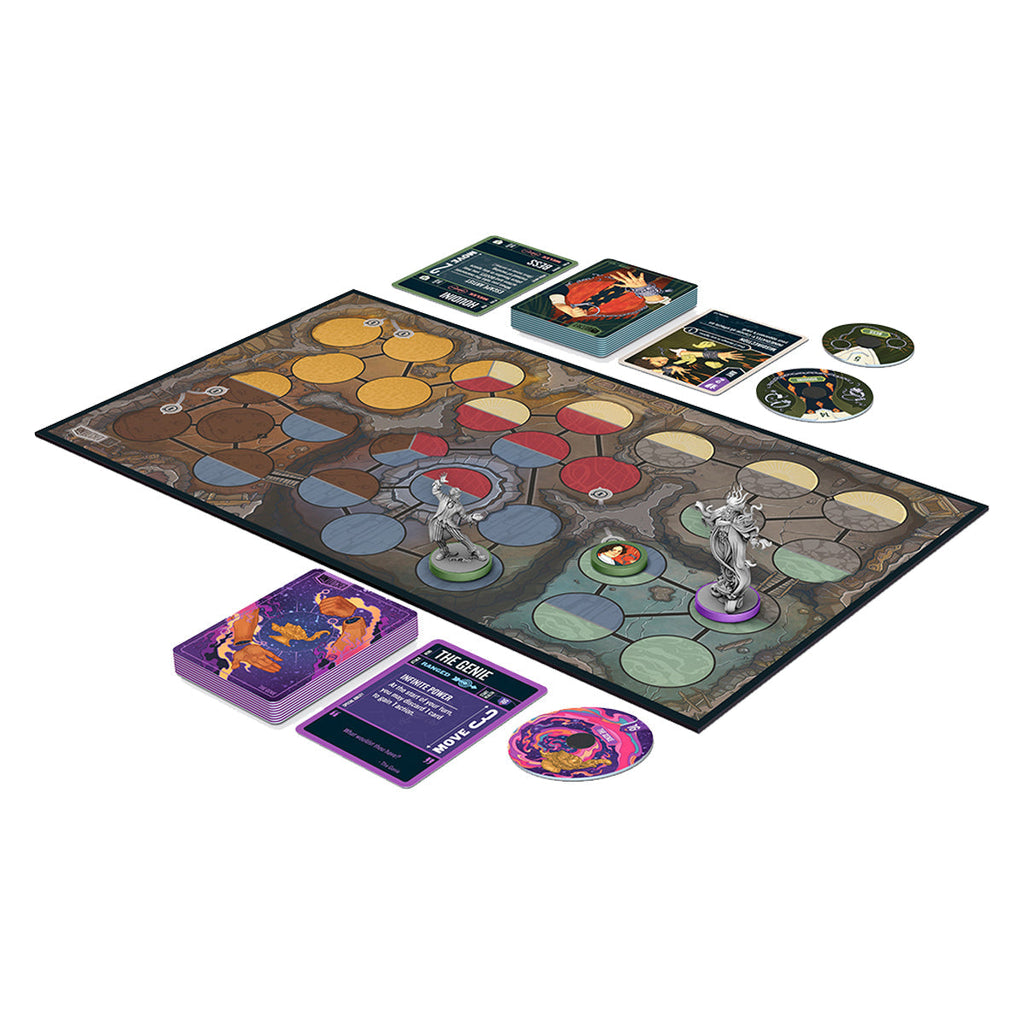 Unmatched Houdini vs The Genie - Board Games - 3