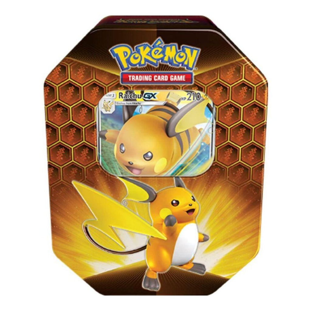 Pokemon TCG Hidden Fates Tin Charizard Gyrados Raichu Set of 3 - Trading Card Games - 3