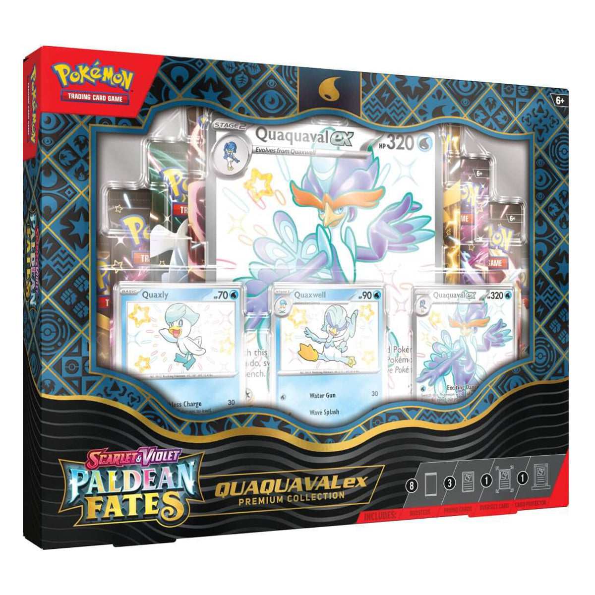 Scarlet & Violet Paldean Fates Premium Collection (Set of 3) POKEMON TCG - Trading Card Games - 4