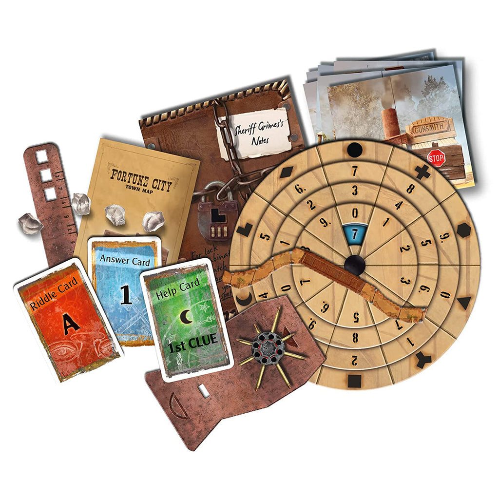 Exit the Game The Dastardly Kidnapping in Fortune City - Board Games - 3