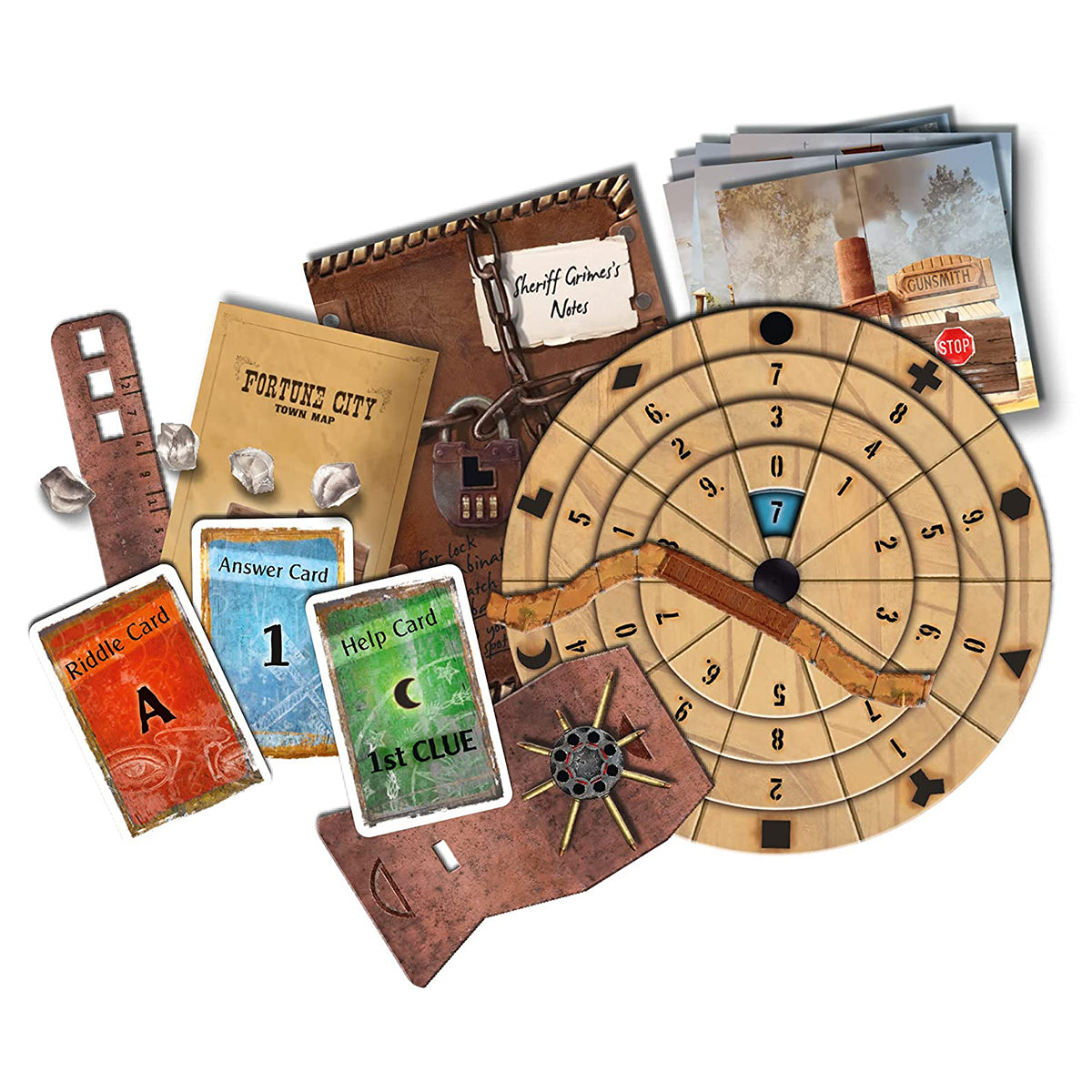 Exit the Game The Dastardly Kidnapping in Fortune City - Board Games - 3