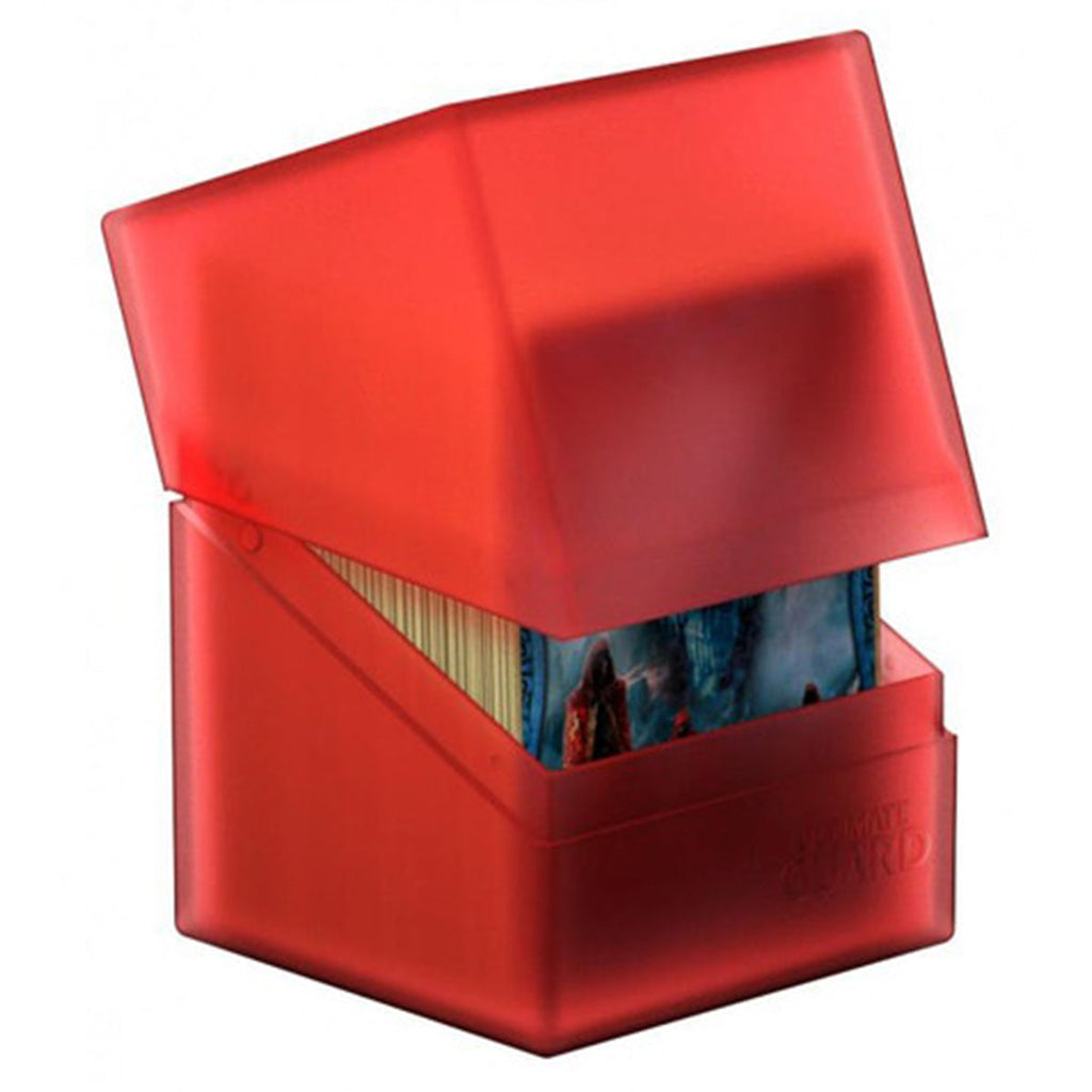 Ultimate Guard Boulder Deck Case 100+ Standard Size Ruby Deck Box - Deck Boxes - 3