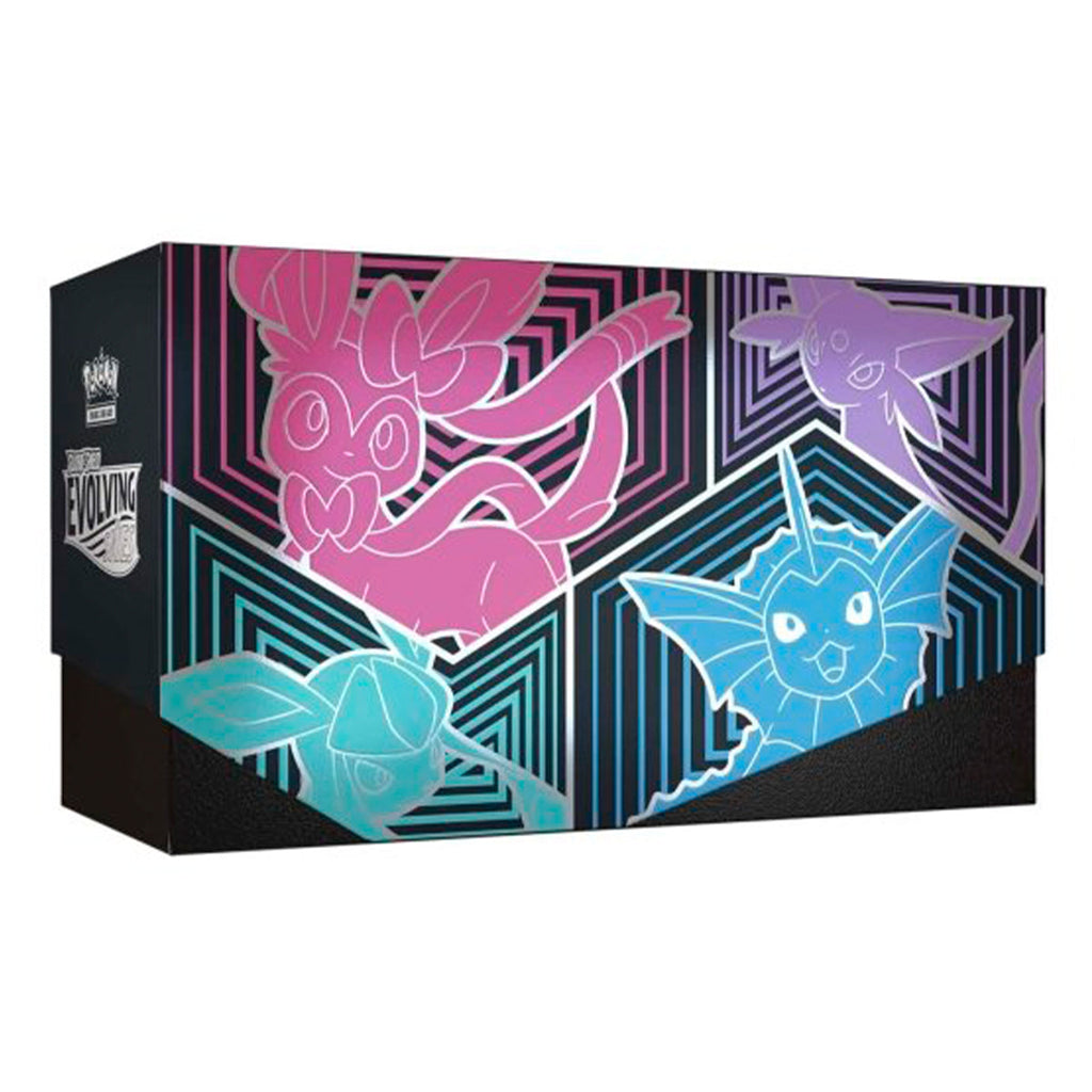Pokemon TCG Evolving Skies Pokemon Center Elite Trainer Box Pair Set - Trading Card Games - 12
