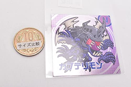 Digimon Seal Chocolate Snack [4. (29) Kabterimon (N)] (Single Item) *Sticker only, Sweets not included - 2