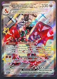 Pokemon – Charizard ex SVP 074 – Paldean Fates Black Star Promo – Shiny Pokemon – Ultra Rare