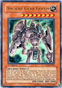 Yu-Gi-Oh! - Ancient Gear Golem (TLM-EN006) - The Lost Millennium - Unlimited Edition - Ultra Rare