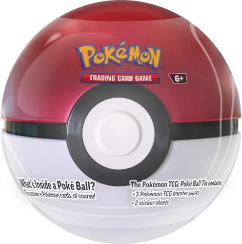 Pokémon TCG: Poké Ball Tin 3-Pack Bundle 2024- Poké Ball, Great Ball, Ultra Ball. AMAZON EXCLUSIVE (Includes 9 Scarlet & Violet Booster Packs + Stickers) - 4