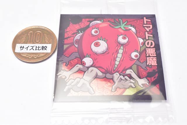 Niforumeon Chainsaw Man Seal Wafer 1. Tomato Devil (Normal) (Single Item) *Sticker only, Sweets not included - 2