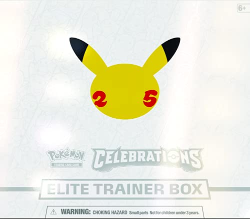 Pokemon 25th Anniversary Celebrations Elite Trainer Box - 5