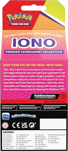 Pokemon Iono Premium Tournament Collection Box - 4