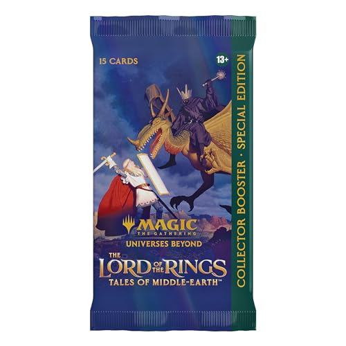 Magic: The Gathering The Lord of The Rings: Tales of Middle-Earth Special Edition Collector Booster - 15 Magic Cards (Collectible Fantasy Card Game)