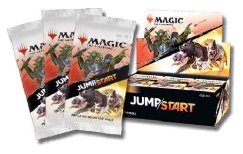MTG Magic The Gathering Jumpstart Booster Display Box Jump Start - 24 Packs of 20 Cards Each, + Bonus Rare! - 2