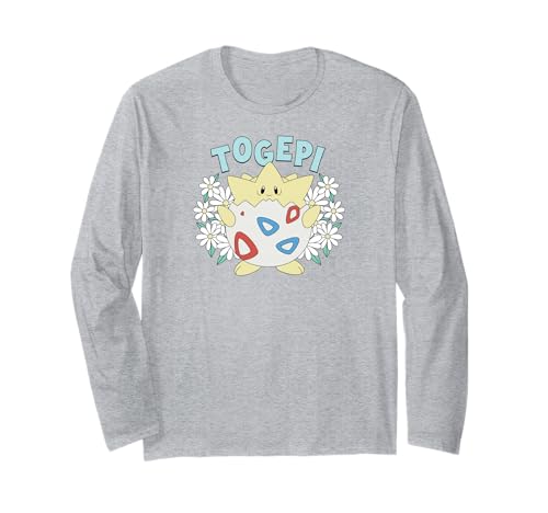 Pokémon - Floral Easter Egg Togepi Long Sleeve T-Shirt
