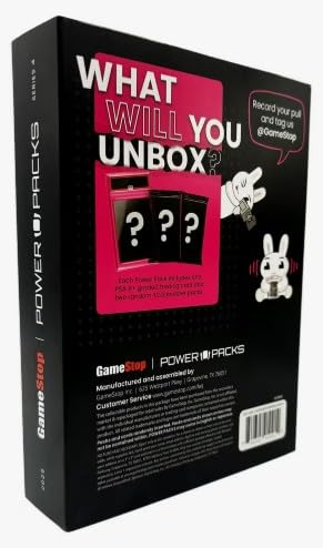 Pokemon TCG Trading Card Game Power Pack Game Stop Series 4, Includes 1 PSA 8+ Graded Card and 2 TCG Booster Packs Chance for Golden Ticket - 2