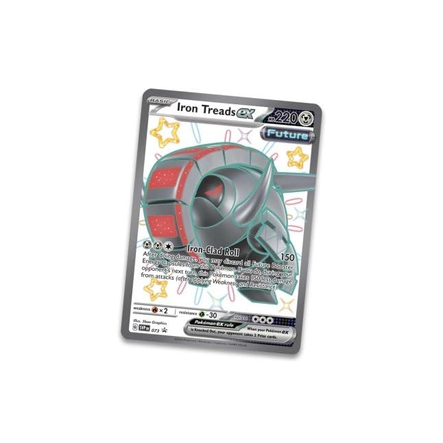 Pokemon TCG: Scarlet and Violet: PALDEAN Fates: TIN - Shiny Iron Treads - 4