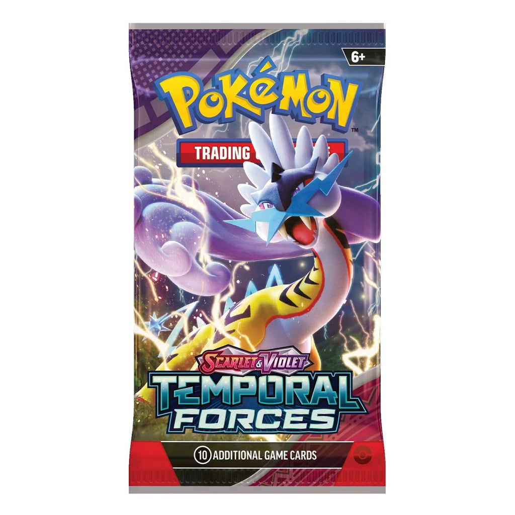 POKEMON TCG Scarlet & Violet Temporal Forces Single Booster Pack - Trading Card Games - 4