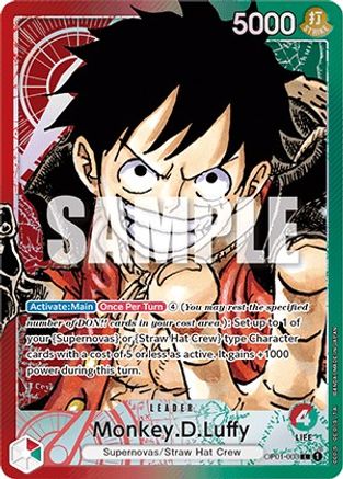 MonkeyDLuffy 003 Parallel [OP01-003] One Piece - Romance Dawn - Single Cards