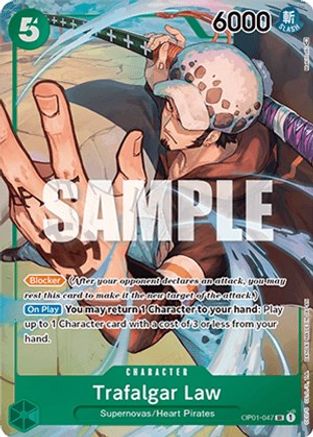 Trafalgar Law 047 Parallel [OP01-047] One Piece - Romance Dawn - Single Cards