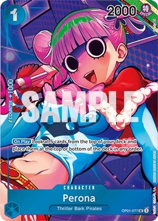 Perona Box Topper [OP01-077] One Piece - Romance Dawn - Single Cards