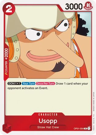 Usopp [OP01-004] One Piece - Romance Dawn - Single Cards