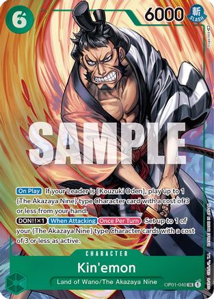Kinemon Parallel [OP01-040] One Piece - Romance Dawn - Single Cards