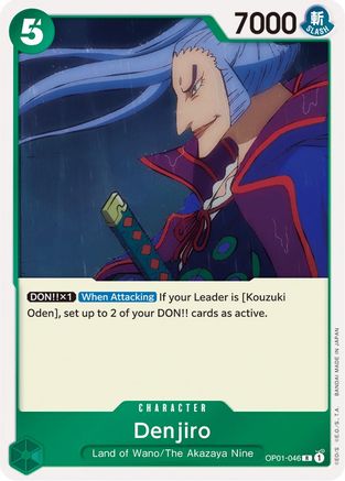 Denjiro [OP01-046] One Piece - Romance Dawn - Single Cards