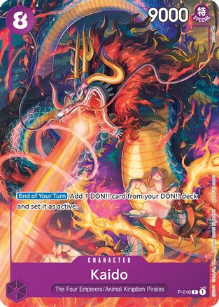 Kaido (Tournament Pack Vol. 1) (P-010) [OP-PR] - Single Cards