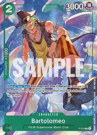 Bartolomeo (Event Pack Vol. 1) (P-029) [OP-PR] - Single Cards