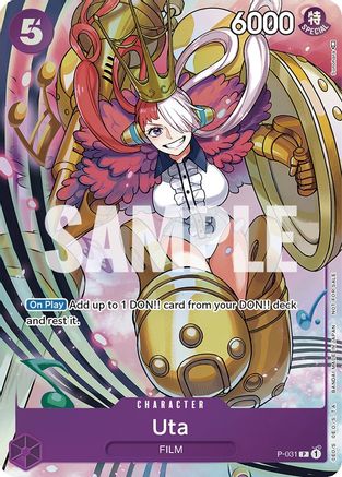 Uta (Event Pack Vol. 1) (P-031) [OP-PR] - Single Cards