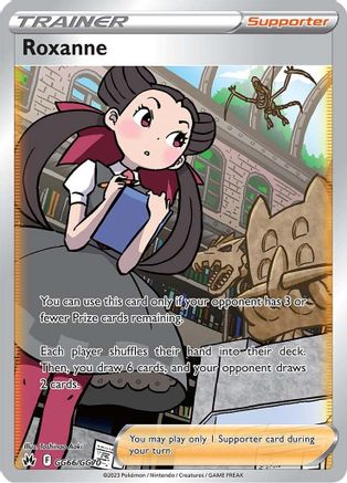 Roxanne GG66/70 - Crown Zenith Galarian Gallery Holofoil - Single Cards